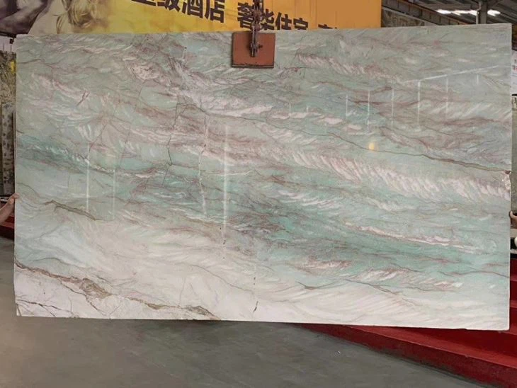 Brazil Green Gaya Quartzite Slabs