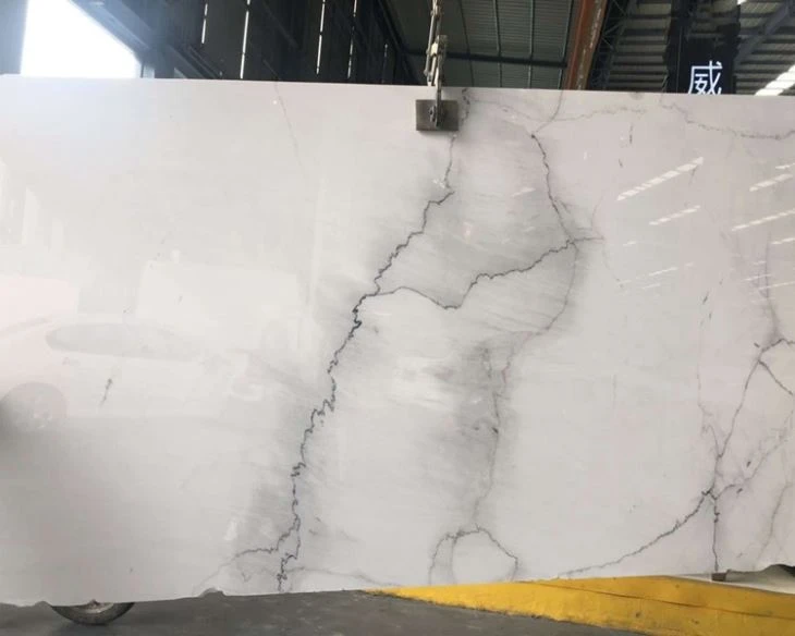 Linken White Marble Slabs