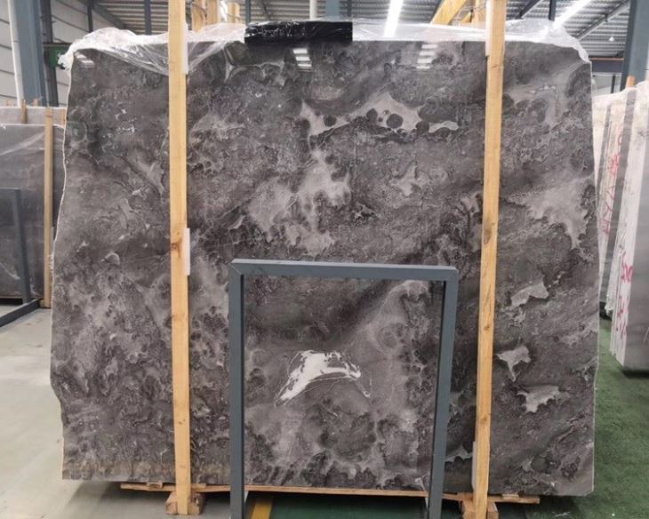 Romantic Grey Marble Slabs