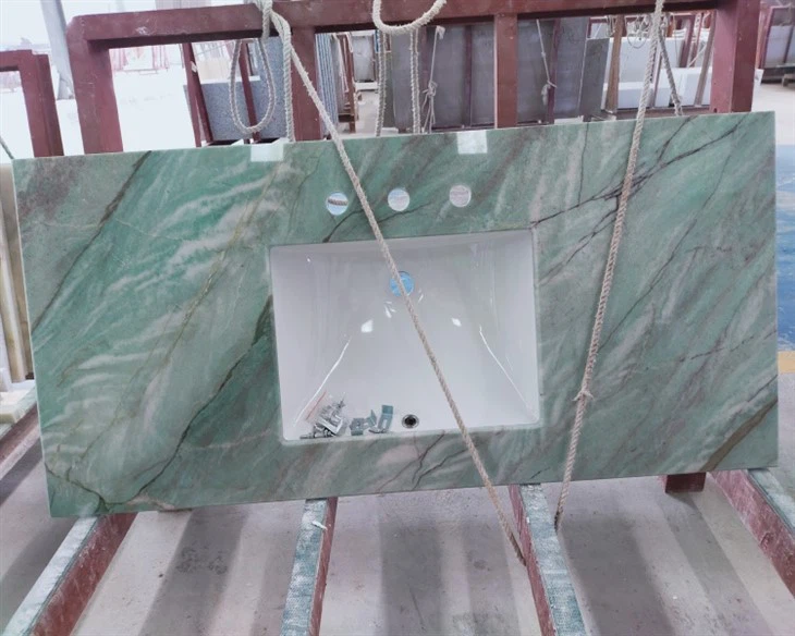 Royal Emerald Quartzite For Bathroom Vanity Top