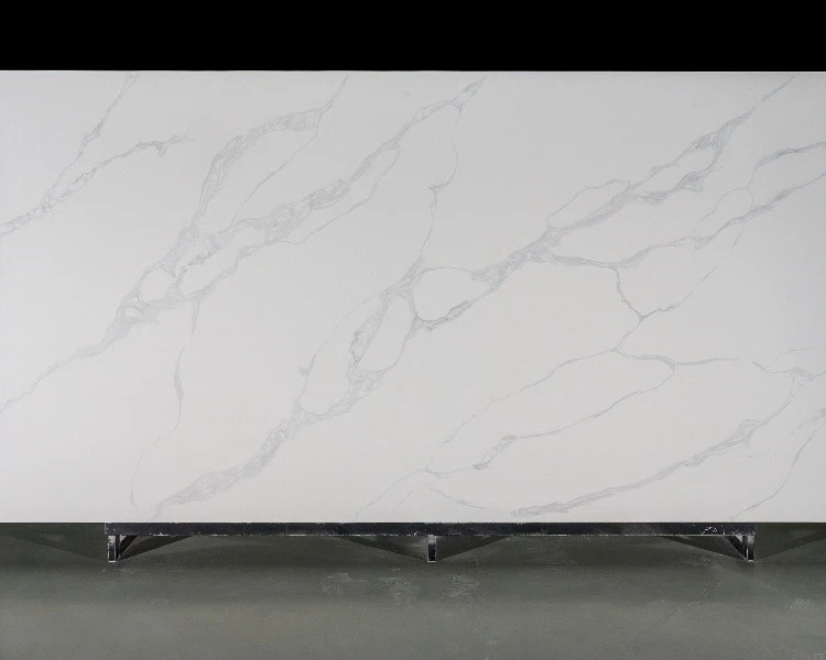 White Quartz Island Slab